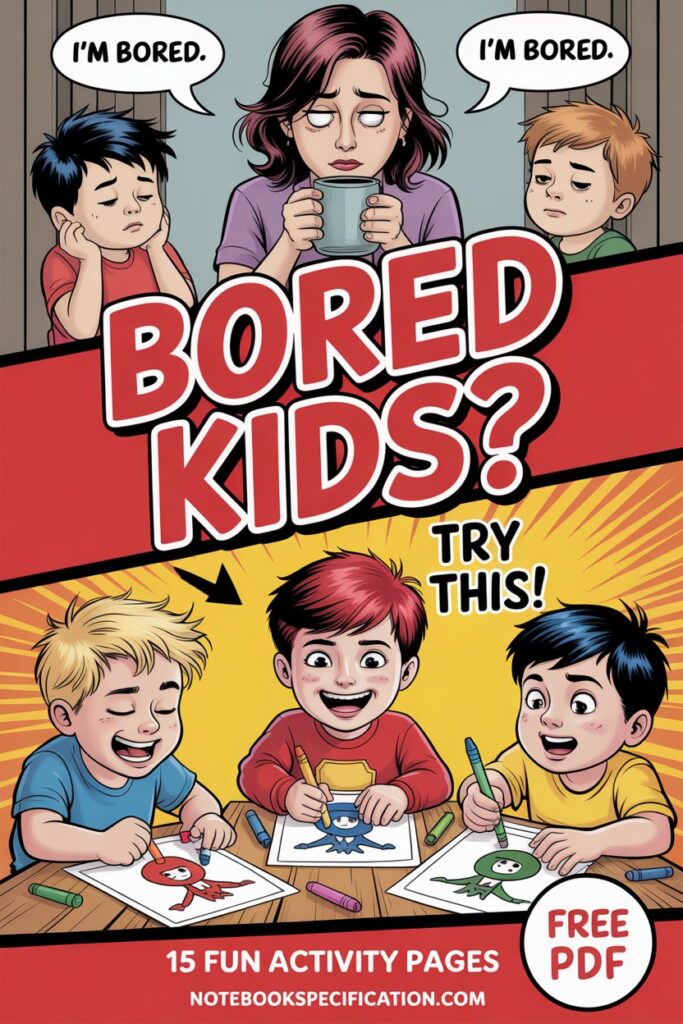 Free Activity Book Printable (PDF) – 15 Fun Pages for Kids