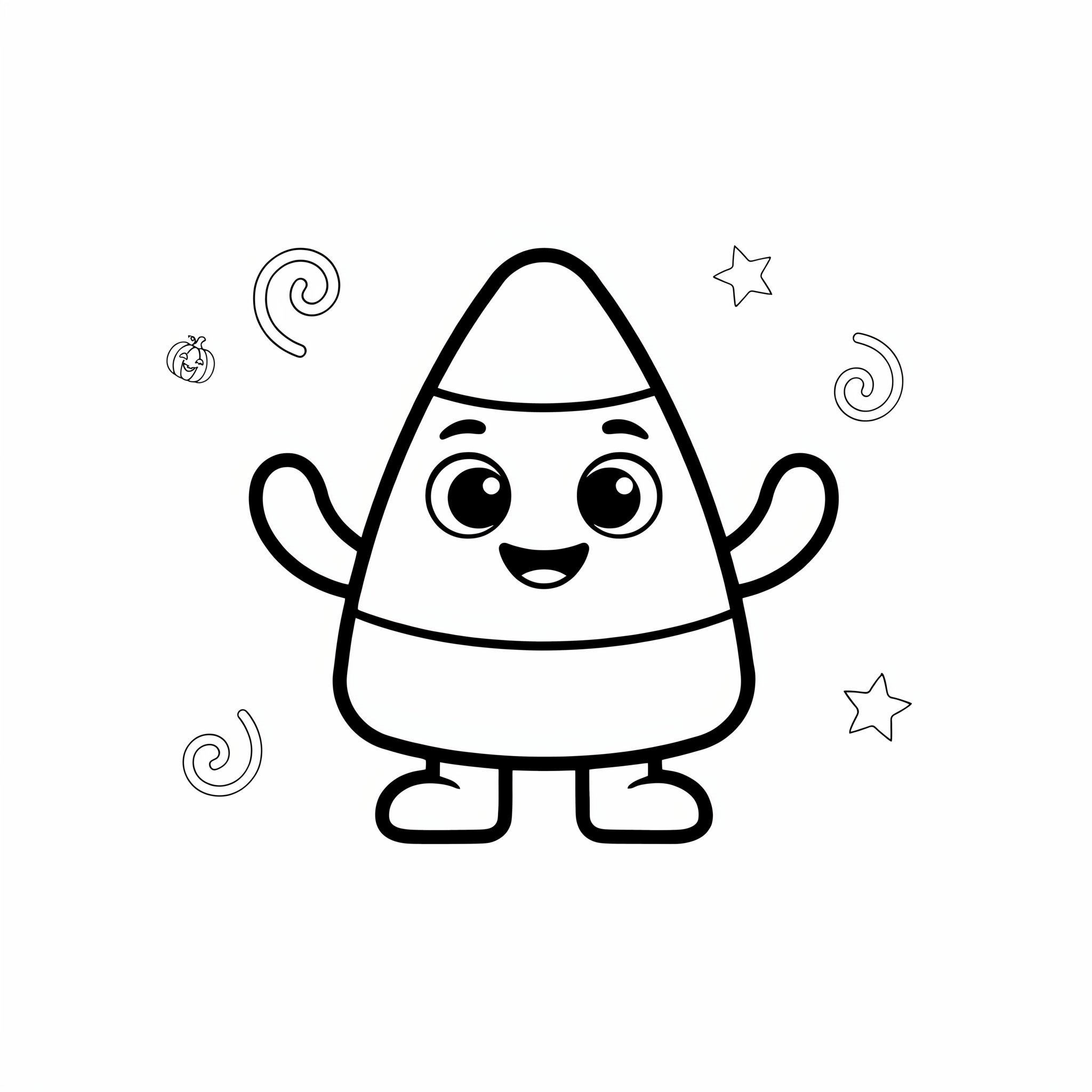 halloween activities for toddlers at home - cute ghost with candy bucket coloring page